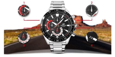 Zegarek Męski CASIO EDIFICE EFV-620D-1A4VUDF 10 BAR