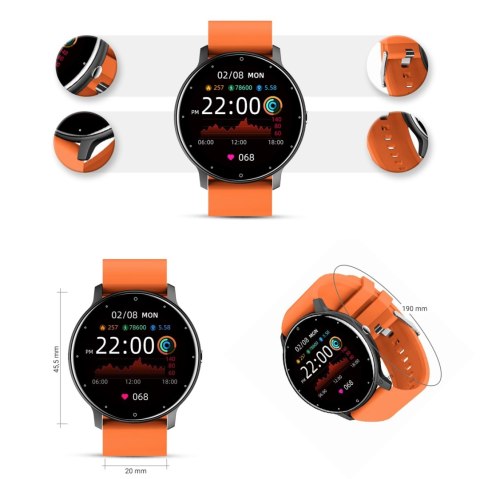 Smartwatch Damski Gravity GT1-9