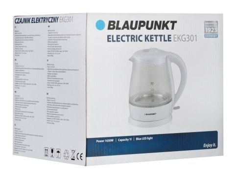 Czajnik elektryczny Blaupunkt EKG301 (1630W 1l; kolor biały)