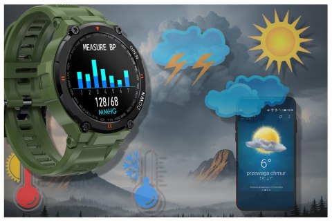 SMARTWATCH MĘSKI GRAVITY GT7-3 - WYKONYWANIE POŁĄCZEŃ (sg016c)