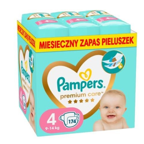 Pampers Premium Monthly Box Rozm. 4, 8-14kg 174szt (WYPRZEDAŻ)