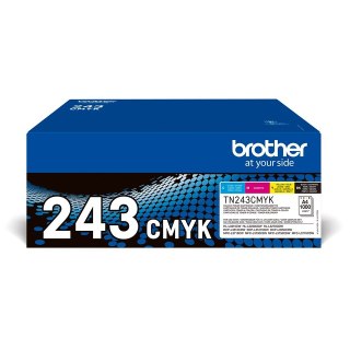 Toner Brother zestaw TN243CMYK=TN-243CMYK, 1000 str.