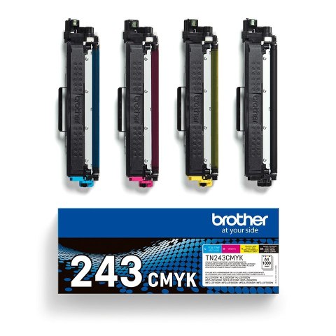 Toner Brother zestaw TN243CMYK=TN-243CMYK, 1000 str.