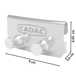 Wieszak CADAC na przybory do grilla (2 haczyki) ze stali nierdzewnej