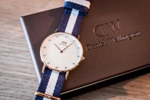 ZEGAREK DAMSKI DANIEL WELLINGTON Glasgow DW00100078 + BOX