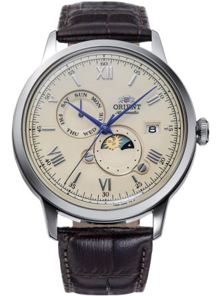 Zegarek Męski Orient Classic Sun & Moon RA-AK0803Y10B + BOX