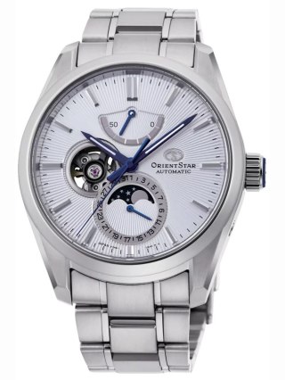 Zegarek Męski Orient Star Moon Phase Open Heart Automatic RE-AY0002S00B + BOX