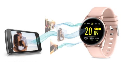 Zegarek SMARTWATCH RUBICON RNCE40 PINK