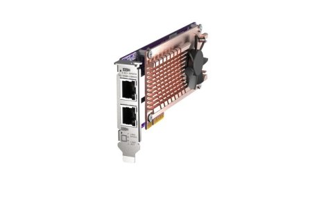 Qnap QM2-2P2G2T, 2 x PCIe 2280 M.2 SSD, PCIe Gen3 x4, 2x  Intel I225LM 2.5GbE RJ45