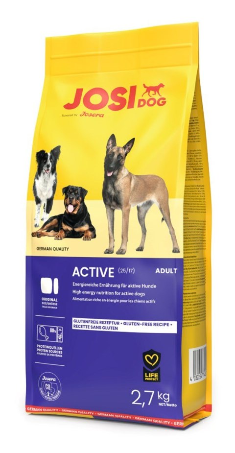 Josera JosiDog sucha karma dla psów Active 2,7kg