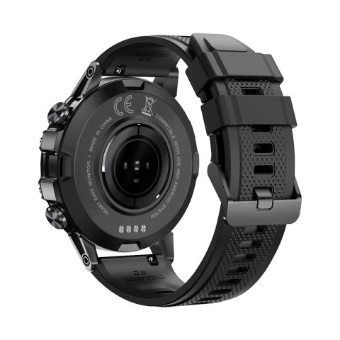 Smartwatch Veltori VT120-1 Czarny Pasek Silikonowy