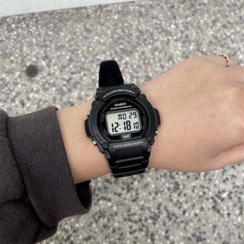 ZEGAREK MĘSKI CASIO W-219H-1A + BOX