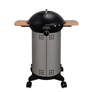 Grill gazowy na kółkach CADAC City Chef 49cm z bocznymi półkami