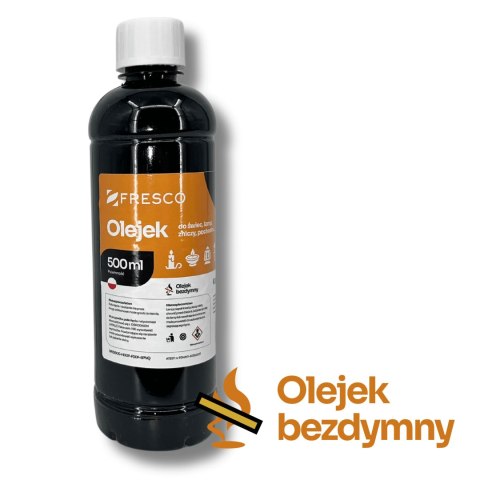 Paliwo olej do lamp, pochodni i świec 500ml CYTRYNOWY