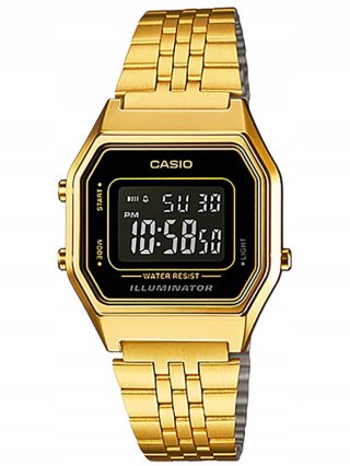 ZEGAREK DAMSKI CASIO VINTAGE LA680WGA-1B + BOX