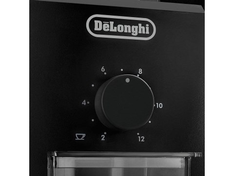 Młynek elektryczny do kawy DeLonghi KG 79 (110W; żarnowy; kolor czarny)