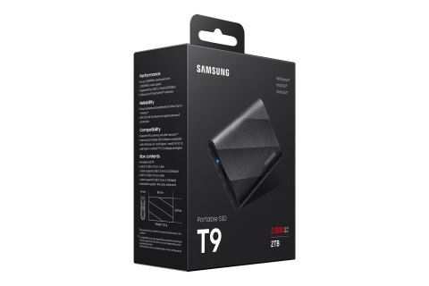 Dysk SSD Samsung T9 2TB MU-PG2T0B/EU