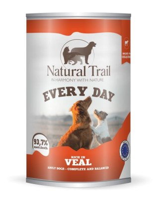 NATURAL TRAIL EVERY DAY Dog Cielęcina 400g