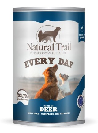 NATURAL TRAIL EVERY DAY Dog Jeleń 400g