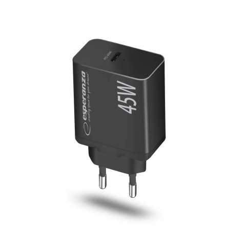 ESPERANZA ŁADOWARKA SIECIOWA 45W USB-C PD EZC108K