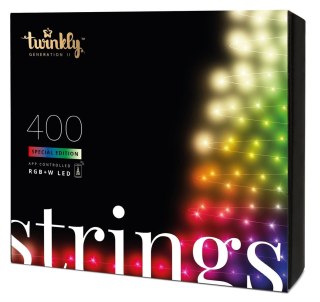 Inteligentne lampki choinkowe Twinkly 400 RGB+W 32m