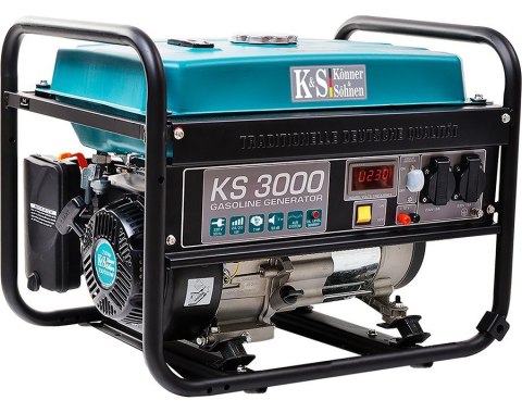 KÖNNER & SÖHNEN AGREGAT/GENERATOR PRĄDOTWÓRCZY BENZYNOWY 2,6kW 230V KS 3000