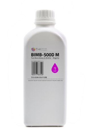 Butelka Magenta Brother 1L Tusz Barwnikowy (Dye) INK-MATE BIMB500D