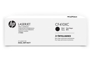 Oryginalny Toner Black HP Color LaserJet Pro M377, M452, M477 (410XC CF410XC), kompatybilne z CF410X