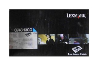 Oryginalny Toner Cyan Lexmark C748 (C748H3CG)