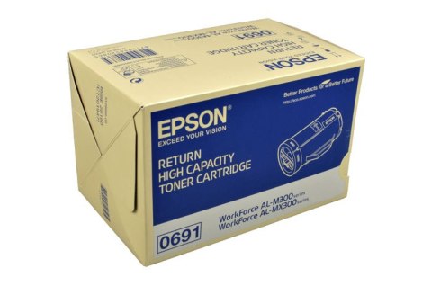 Oryginalny Toner Czarny Epson AL-M300, AL-MX300 (C13S050691, S050691, 0691)