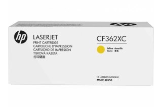 Oryginalny Toner Yellow HP Color LaserJet Enterprise M552 (508XC CF362XC), kompatybilne z CF362X