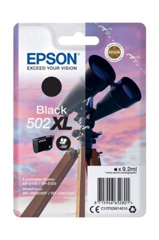 Oryginalny Tusz Black Epson 502XL (T02W1, C13T02W14010)