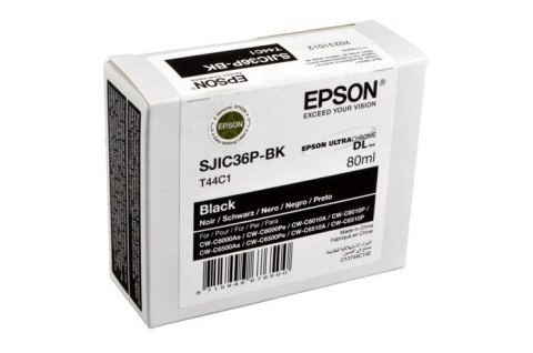 Oryginalny Tusz Black Epson SJIC36PK, SJI-C36PK, SJIC-36PK (T44C1, C13T44C140