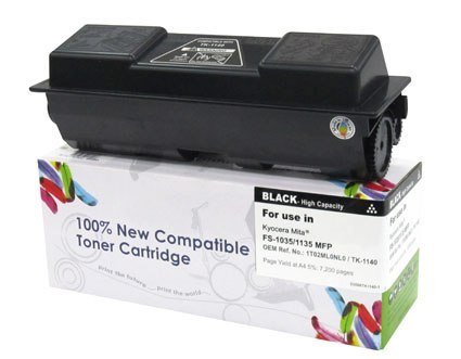 Toner Cartridge Web Czarny Kyocera TK1140 zamiennik TK-1140