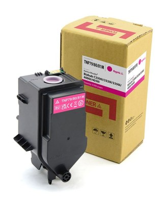 Toner Cartridge Web Magenta Minolta TNP79M zamiennik AAJW350, AAJW3D0 UWAGA- nie pasują do Minolty C3350 (znaczenie ma brak lit