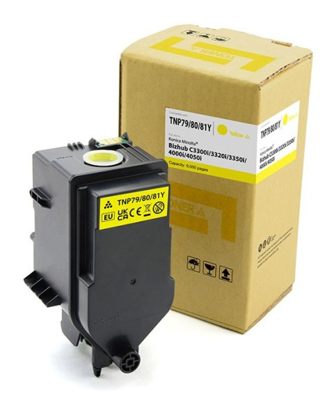 Toner Cartridge Web Yellow Minolta Bizhub TNP81Y zamiennik AAJW251, AAJW2D2