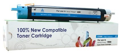 Toner Cartridge Web Cyan Xerox 6360 zamiennik 106R01214