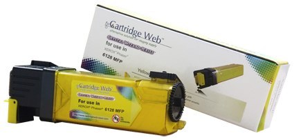 Toner Cartridge Web Yellow Xerox 6128 zamiennik 106R01458