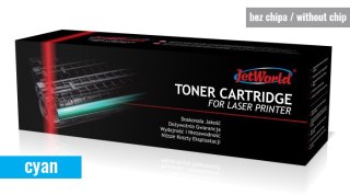 Toner JetWorld zamiennik HP 415X W2031X LaserJet Color Pro M454, M479 6K Cyan (toner bez chipa - należy przełożyć z kasety OEM 