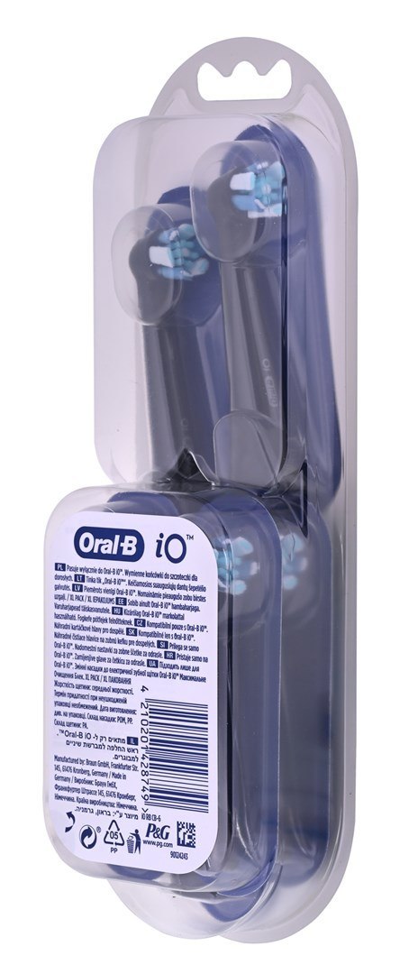 Braun Końcówki Oral-B iO Ultimate Clean czarny 6szt