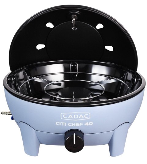 Grill gazowy stołowy CADAC City Chef 38,5cm BŁĘKITNY