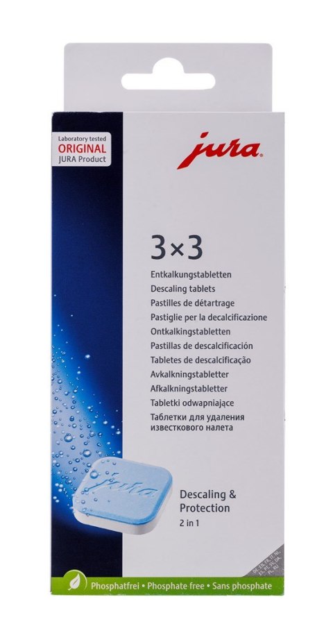 Tabletki odkamieniające Jura 3x3szt.