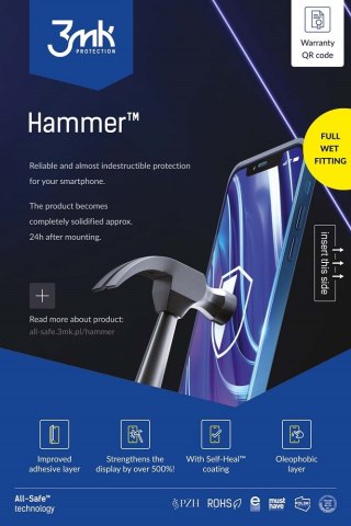 3MK AIO HAMMER PHONE 25szt WET