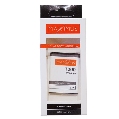 Bateria MAXXIMUS NOKIA 3220 1200 mAh Li-Ion BL-5B