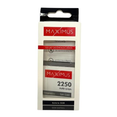 Bateria MAXXIMUS Samsung G360 Core Prime 2250mAh EB-BG360BBC