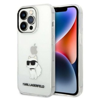 KARL LAGERFELD IPHONE 14 PRO MAX IKONIK CHOUPETTE KLHCP14XHNCHTCT TRANSPARENT