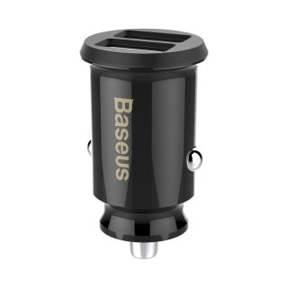 Ładowarka samochodowa BASEUS GRAIN CAR CHARGER BLACK