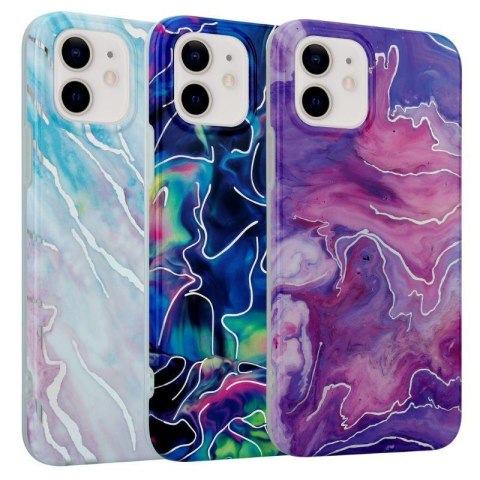 MX MARBLE IPHONE 12 MINI NAVY / GRANATOWY