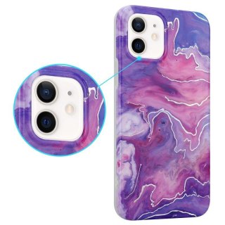 MX MARBLE IPHONE 12 MINI PINK / RÓŻOWY