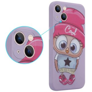 MX OWL COOL IPHONE 12 PRO MAX PURPLE / FIOLETOWY